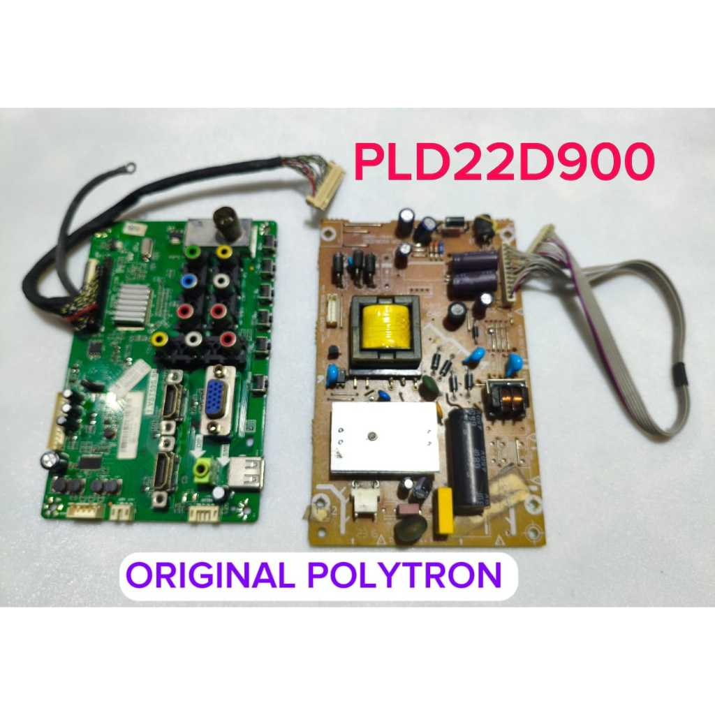 MB PSU Mainboard dan Psu satu paket tv Polytron PLD22D900 pld22d900 22d900