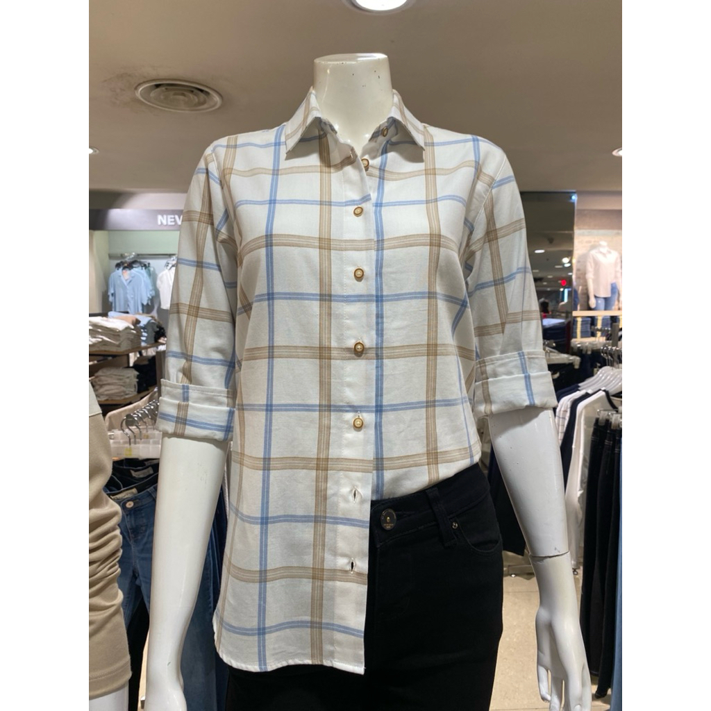 C2 GOIRLE KEMEJA ATASAN WANITA BAHAN KATUN LEMBUT 100% ORIGINAL MATAHARI (S-XL)