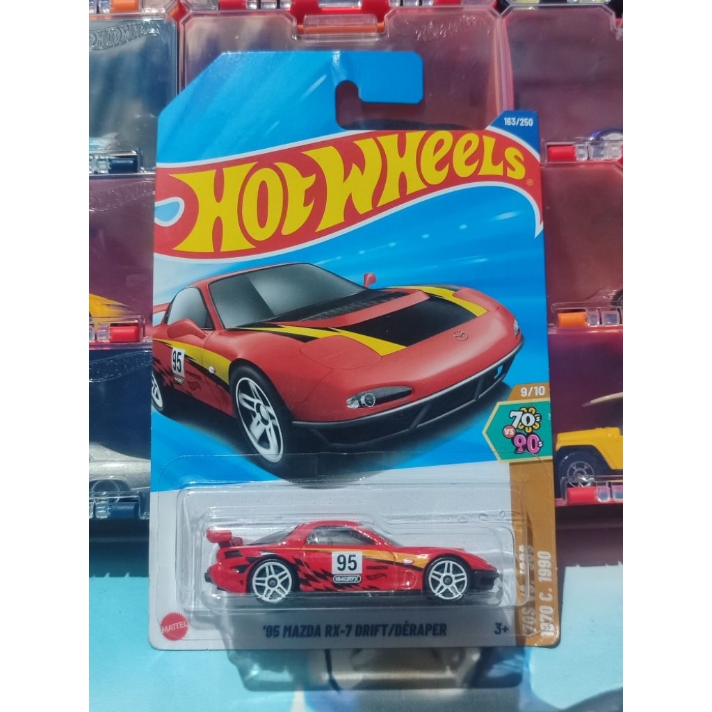 hot wheels '95 Mazda RX7 Drift