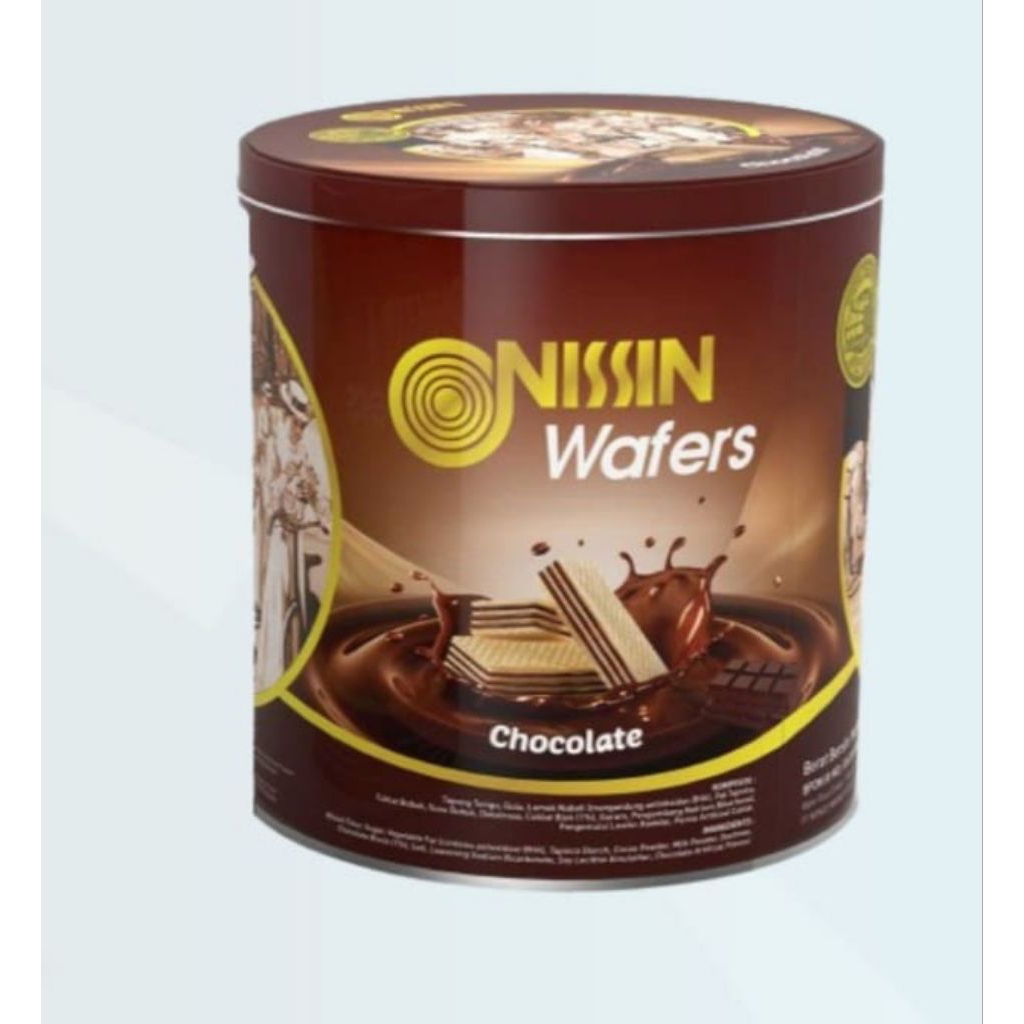 Nissin wafer kaleng 570 gr