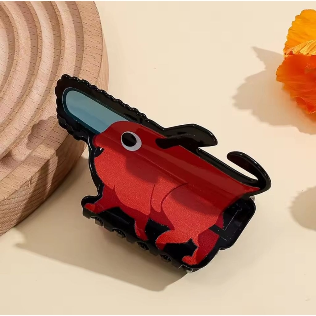 Pochita Hair Claw Clip - Jedai Karakter Anime Chainsaw