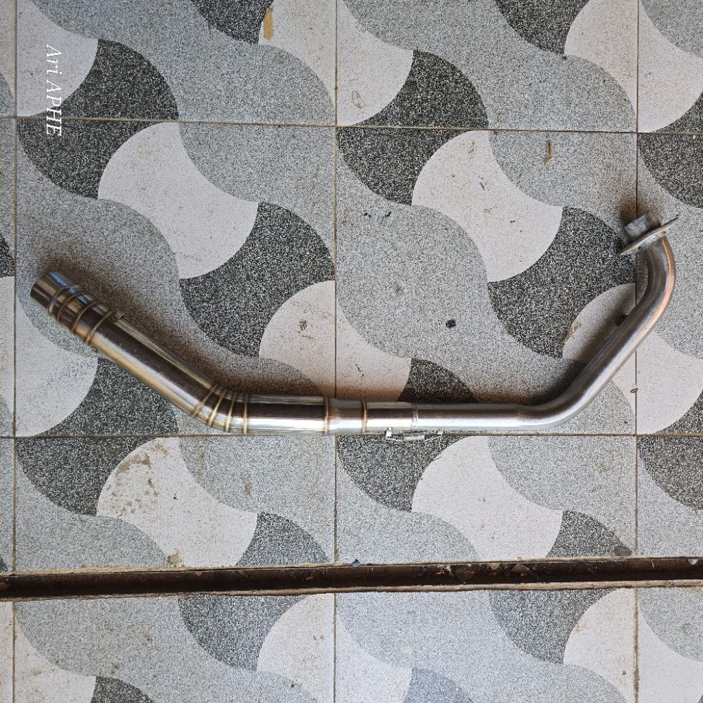 header pipa leher knalpot semi stainless CBR 150 FACELIFT K45G K45R k45N