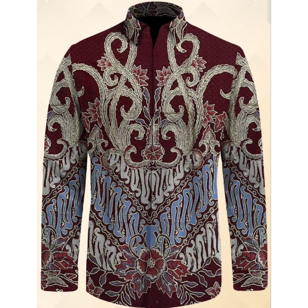 kain batik tulis prada sutera pria kain batik tulis pria motif baru