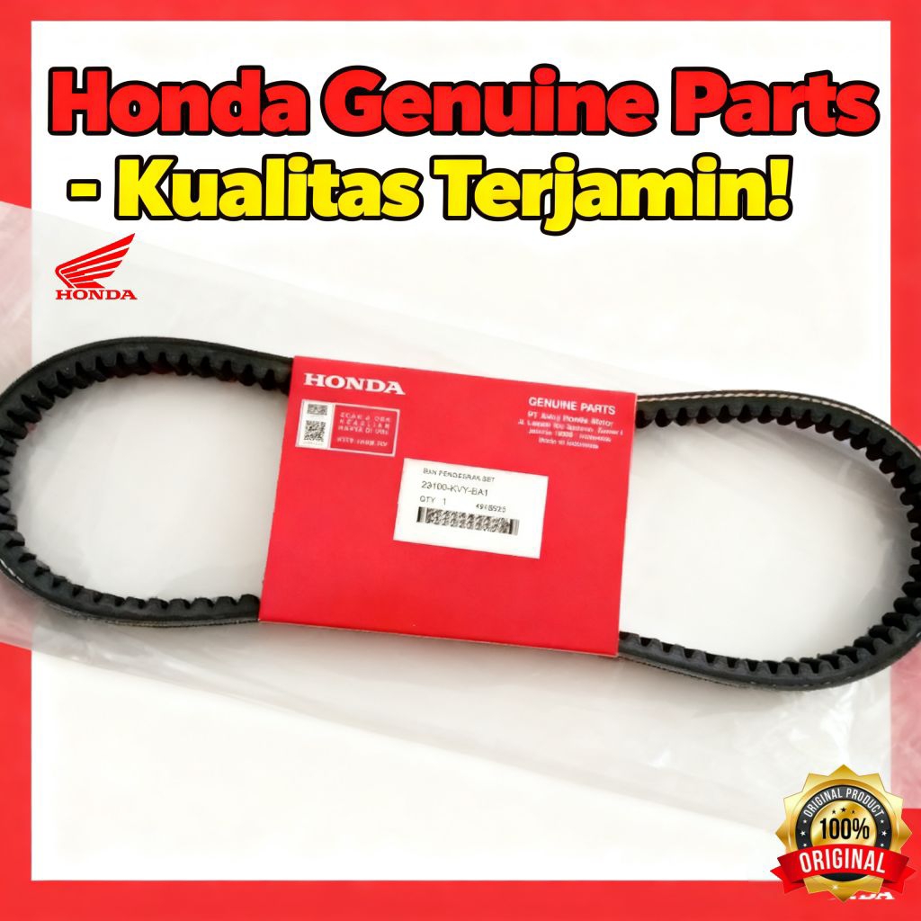 VANBEL V BELT BEAT SET ROLLER KVY AHM HONDA ORIGINAL