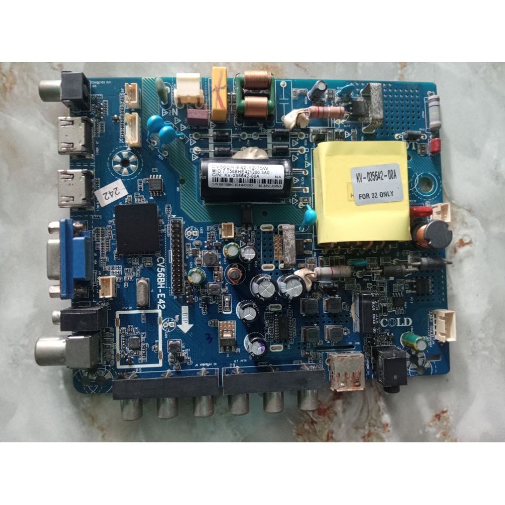 modul tv led polytron 32 in copotan original
