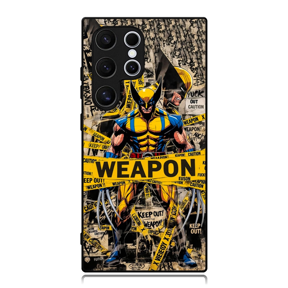 Phone Case Samsung Galaxy S25 S24 S23 S22 S21 S20 S10 Ultra Plus Fe Custom Wolverine  Marvel’s Weapo