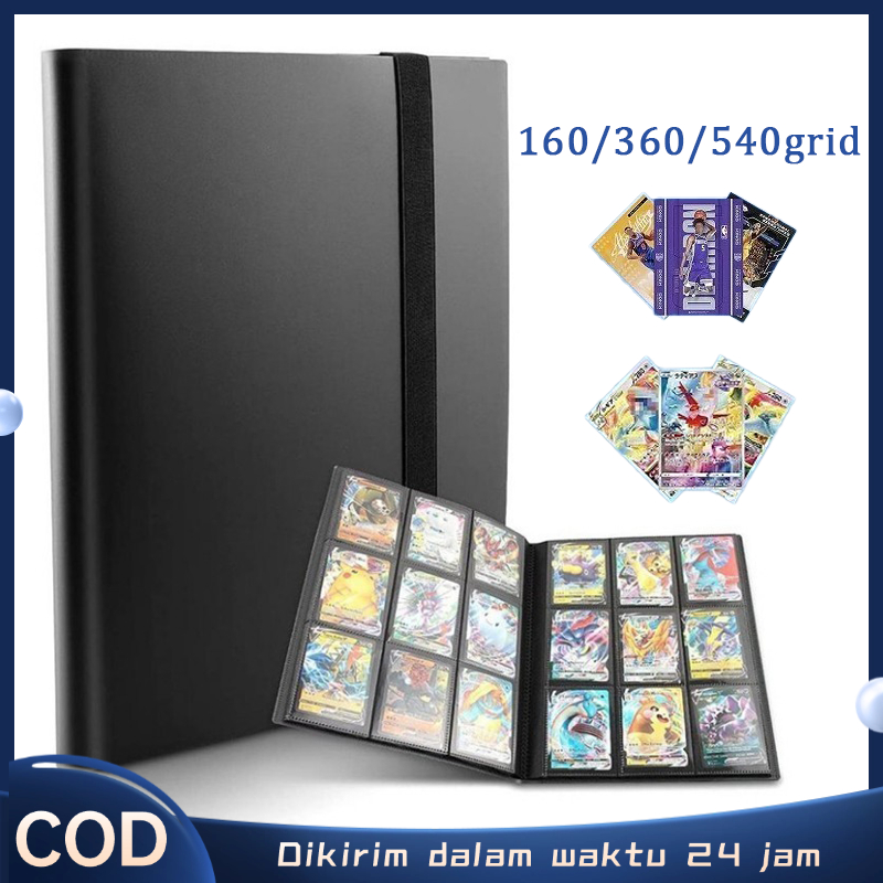360/540slot Kartu Binder Kartu Inder Card Binder Card Album 9 Pocket Binder Foto Card