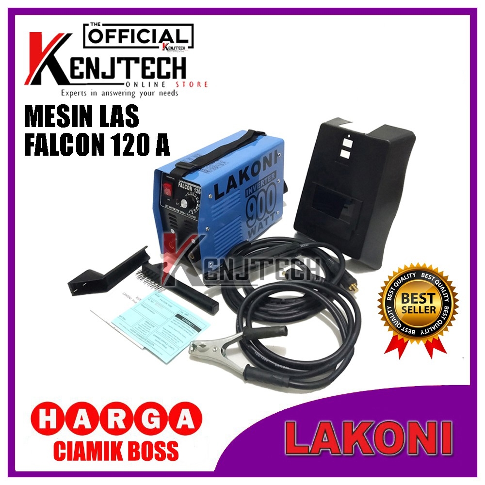 MESIN LAS LAKONI 120A 900WATT TRAVO LAS FALCON 120E LAKONI