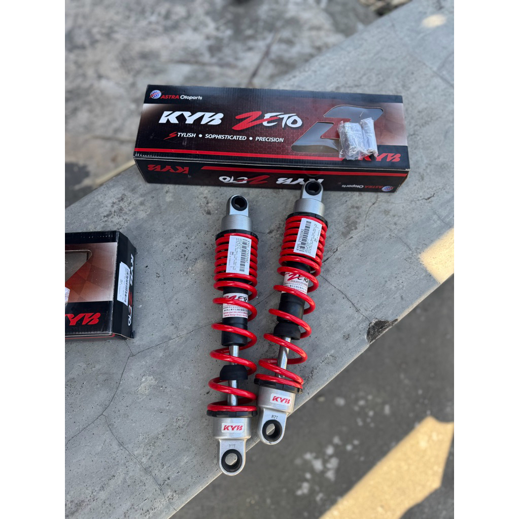 Shock Breaker Belakang Bebek Non Tabung KYB ZETO 280 , 320