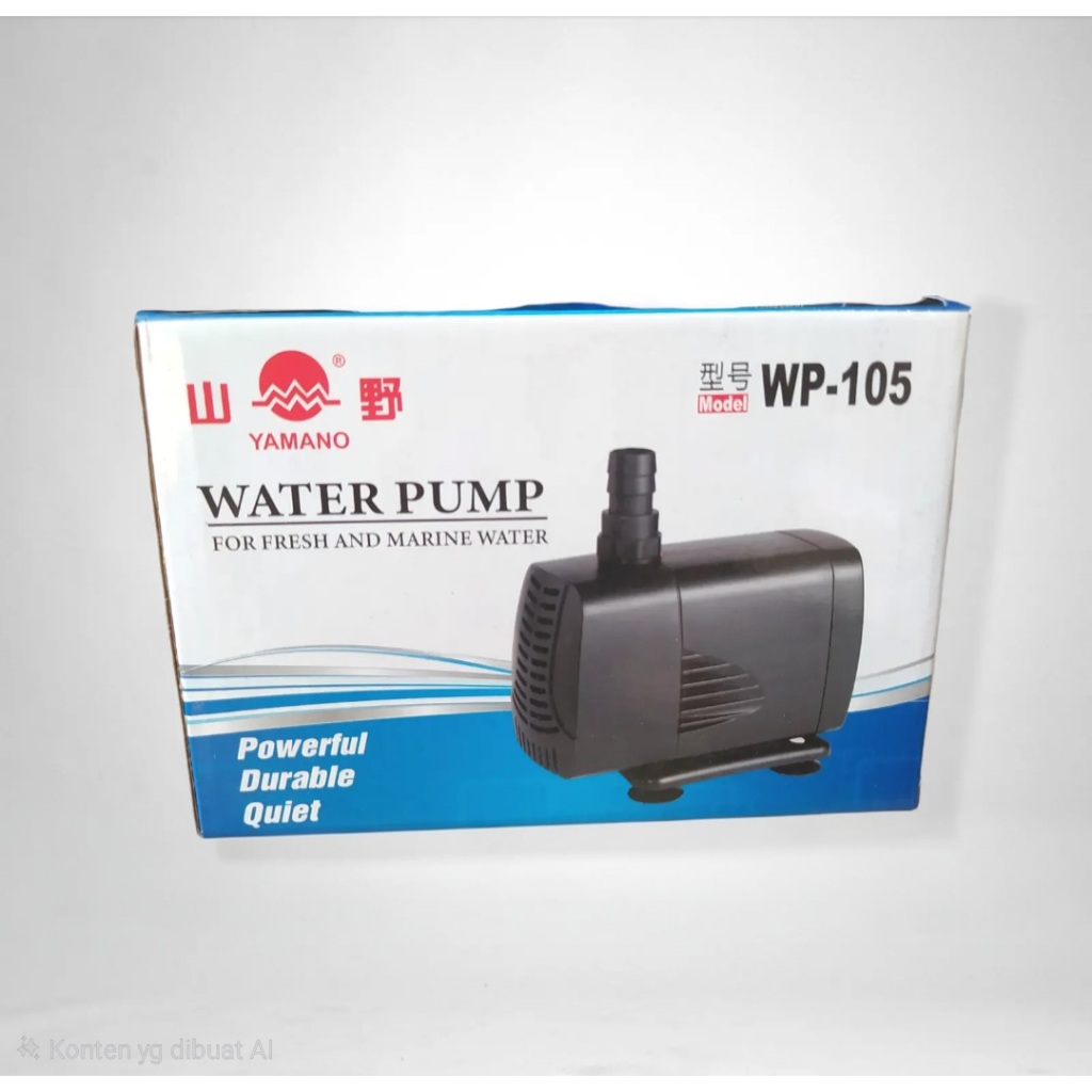 YAMANO WP 105 NAIK 3 METER POMPA AIR KOLAM IKAN CELUP TERBAIK