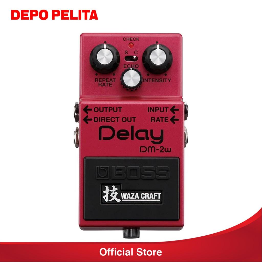 Boss DM 2W Delay Waza Craft Special Edition Efek Gitar Listrik