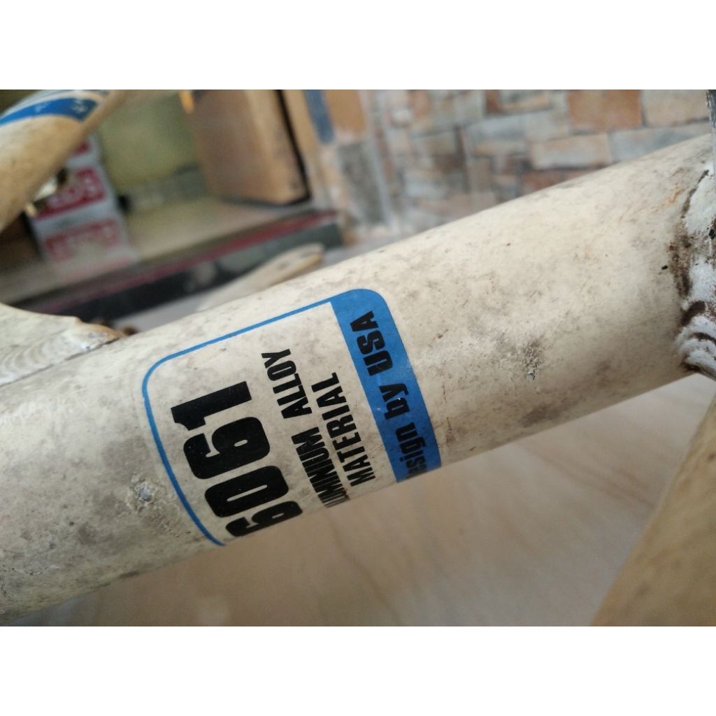 frame fork sepeda lipat element alloy 20