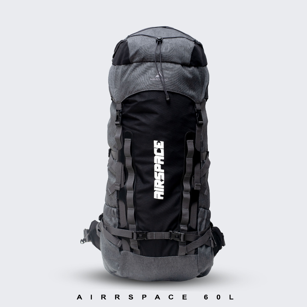 Merbabu Tas Carrier 60 Liter Keril Tas Gunung Pria Wanita Outdoor Ransel Gunung cariel Merbabu seri 