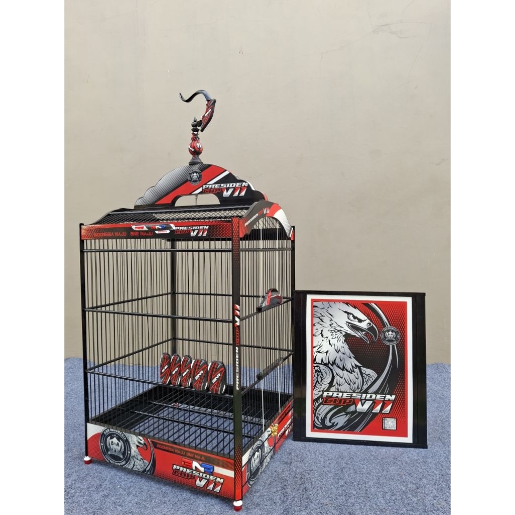 SANGKAR KOTAK BNR INDONESIA PRESIDEN CUP VII KIPASAN dan DIAMOND  NO.1 & NO.2