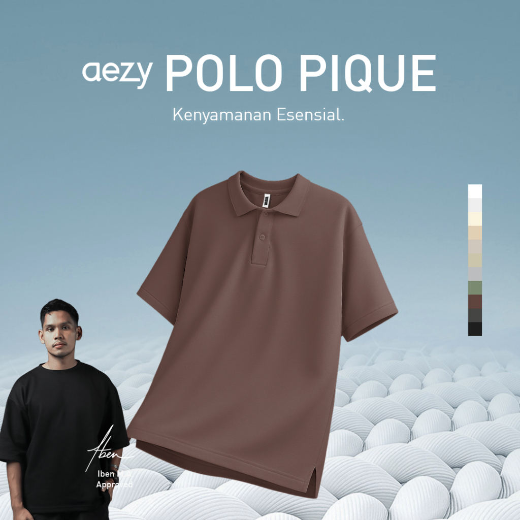No Void Minds AEZY Polo Shirt | Espresso