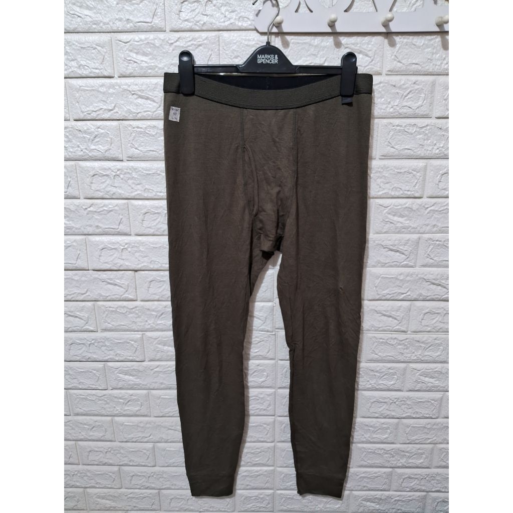 L14 legging cowok uniqlo heattech extrawarm