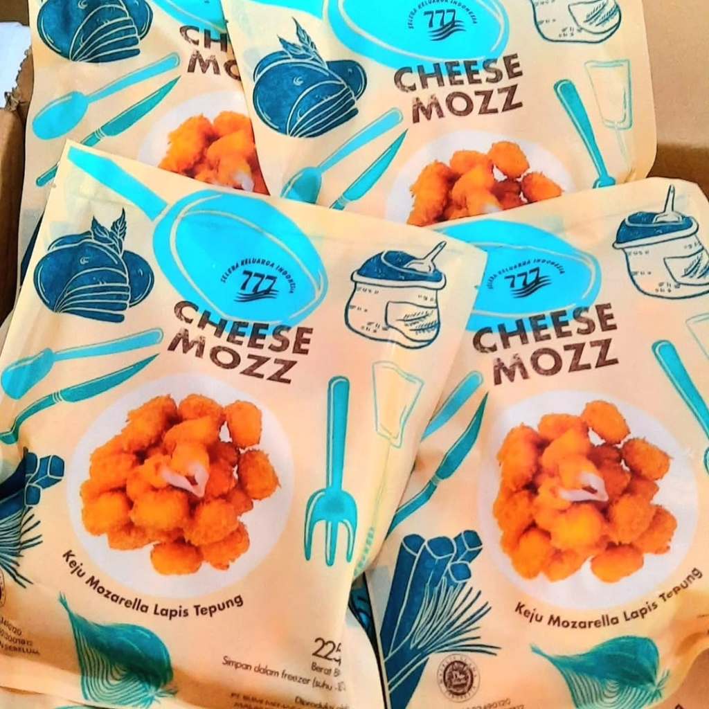 Cheesy mozz frozen mozzarella nugget goreng mozza moza keju lumer ready enak