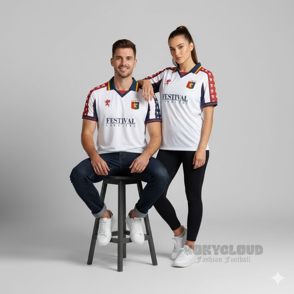 JERSEY RETRO /JERSEY BOLA/JERSEY FANTASY/JERSEY MINISOCCER/GENOA