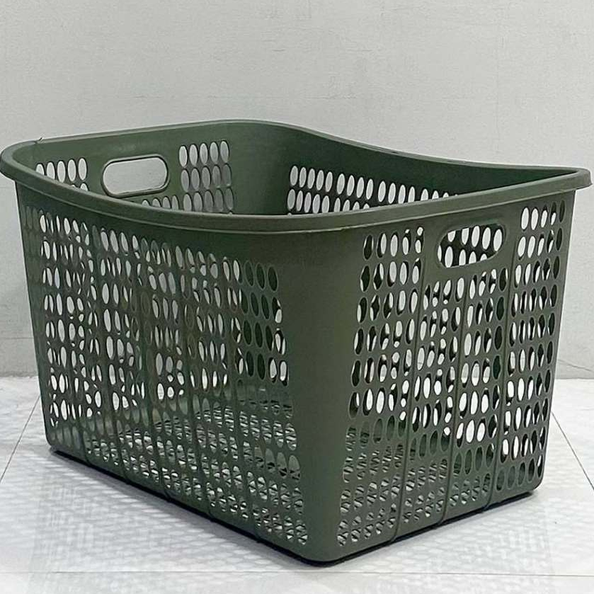 Keranjang Baju Laundry Pakaian Kotor TABITHA Keranjang Plastik Besar Kuat Murah