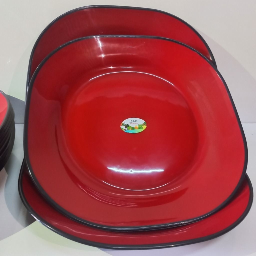 PIRING RAMEN | PIRING MAKAN 9 INCH | PIRING PLASTIK FOOD GRADE