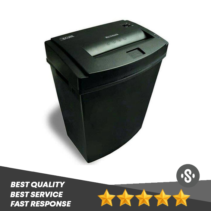 Secure EZSC-10A Paper Shredder / Mesin Penghancur Kertas EZSC10A