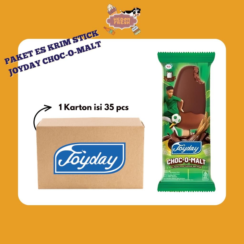 Paket Es Krim Stick Joyday Choc-O-Malt