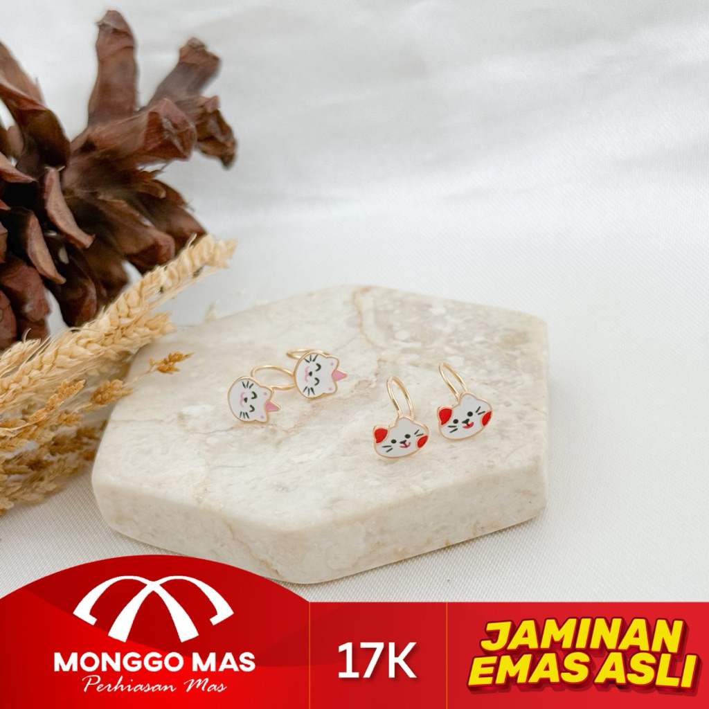 Anting Toge Boneka Mas Tua Kadar 750(17k)