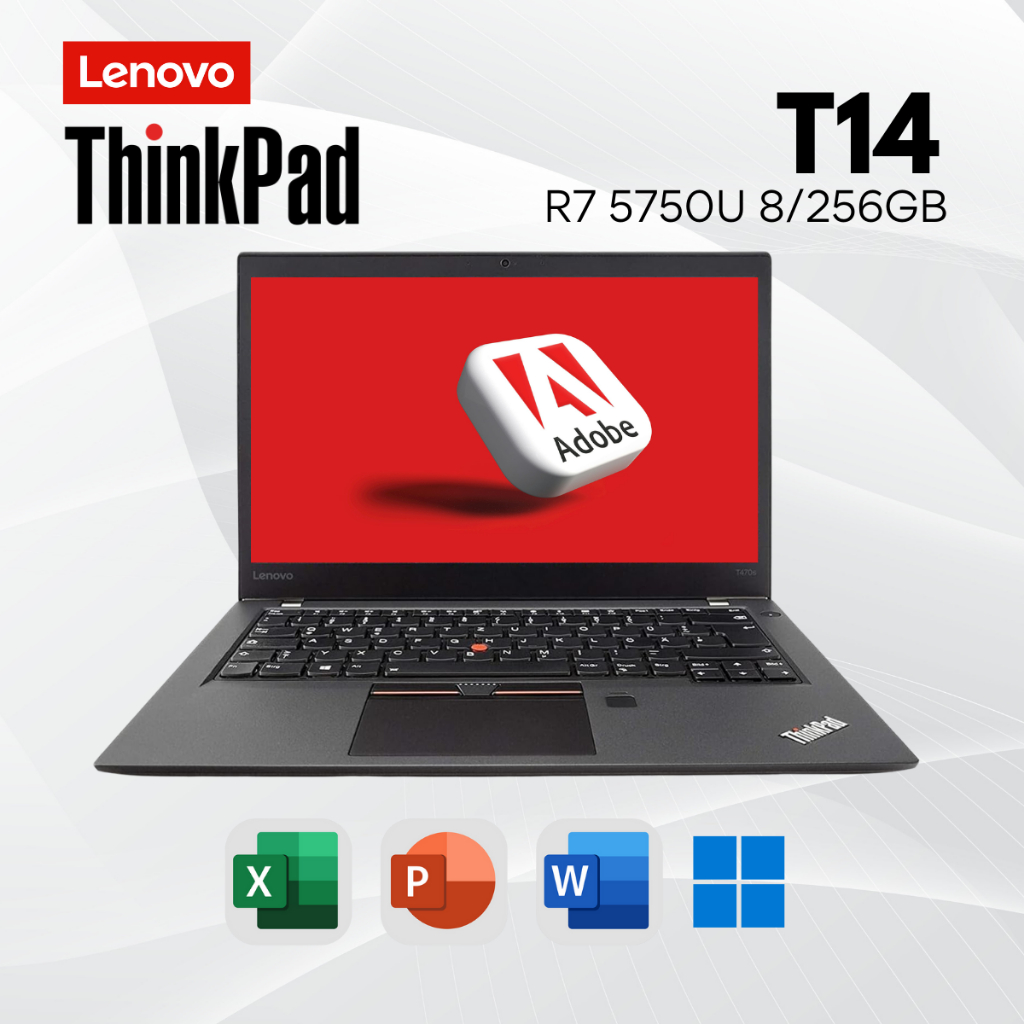 Lenovo ThinkPad T14 / T14s Ryzen 5 Pro 4650U 16GB 256GB SSD 14 Inch FHD Original