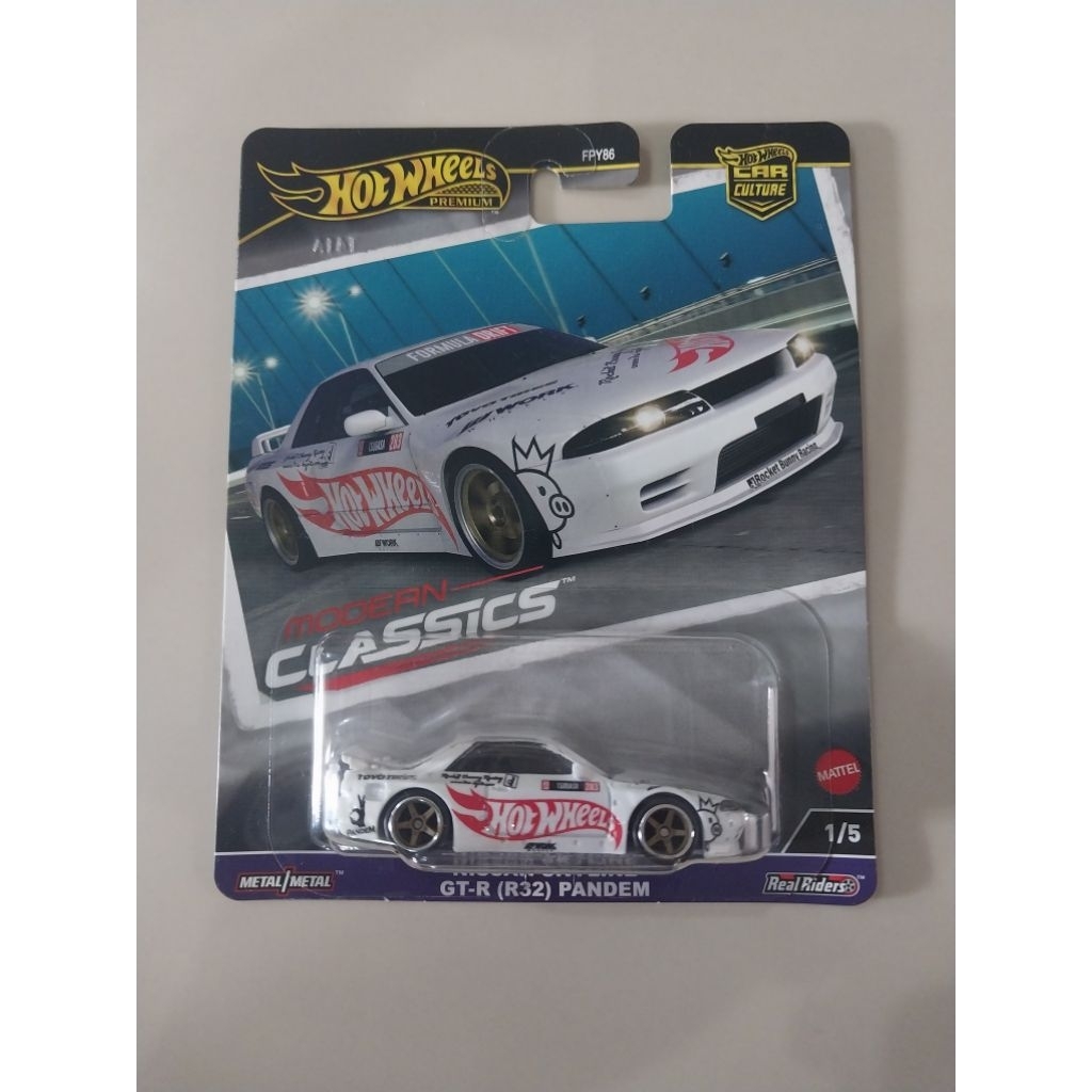 HOTWHEELS PREMIUM R32 PANDEM, SKYLINE R32 FNF, SKYLINE R33