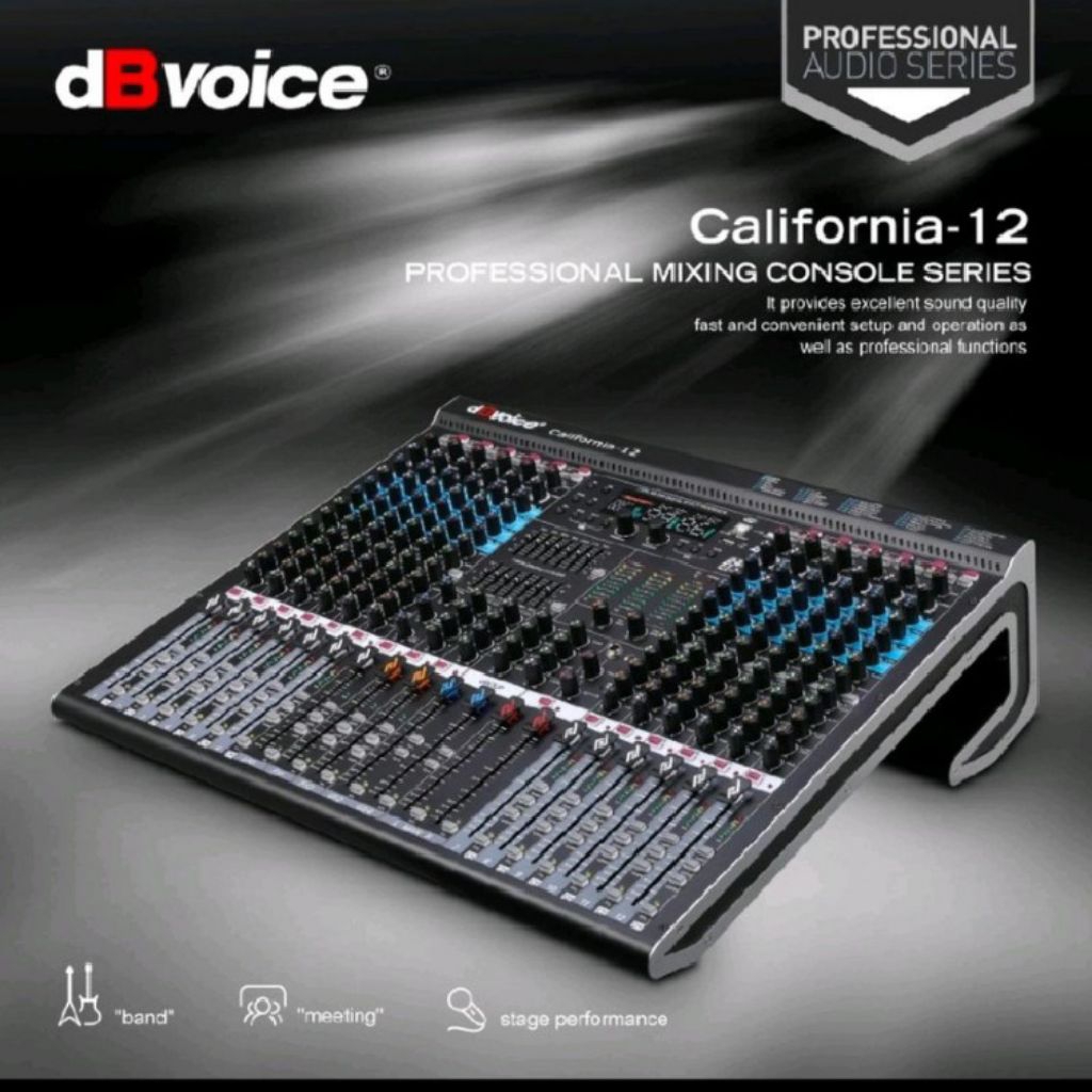 Mixer dBvoice Califronia 12 original 12channel bluetooth | MELODY CLASSIC