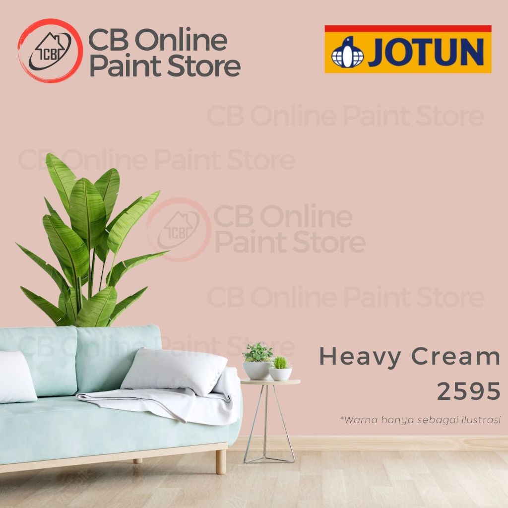 CAT TEMBOK JOTUN - HEAVY CREAM 2595 - PAIL