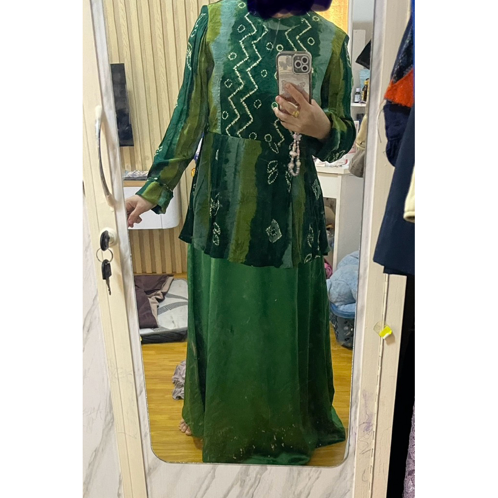 Dress Sasirangan /atasan sasirangan (prelove)