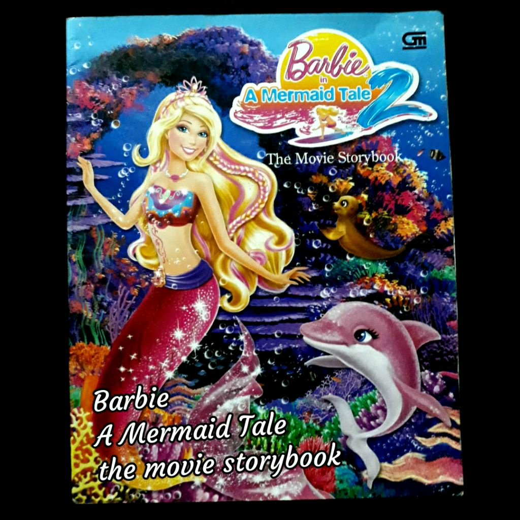 komik BARBIE IN A MERMAID TALE THE MOVIE STORYBOOK