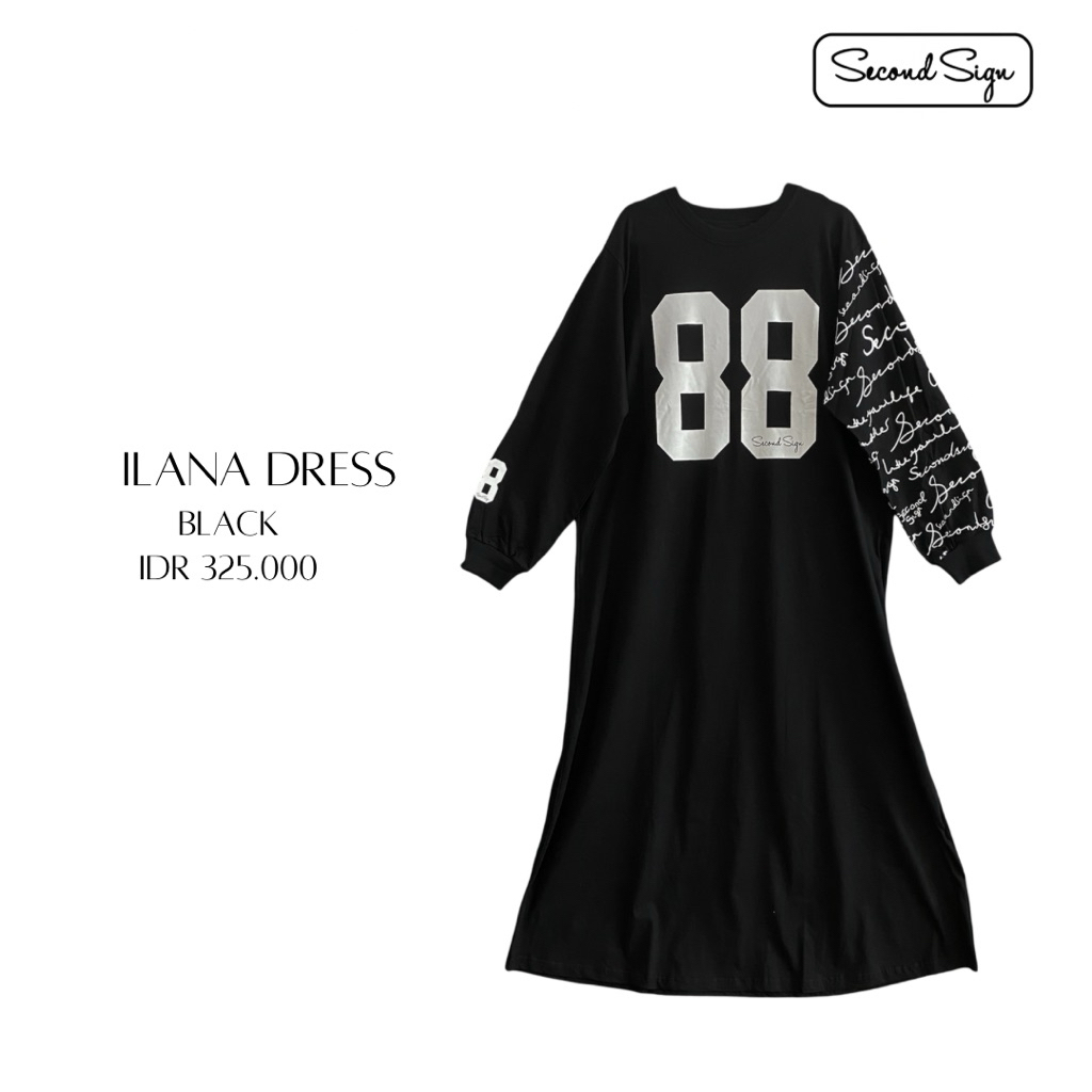 SecondSign - Illana Dress Kaos Panjang