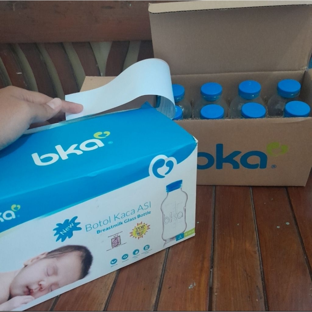 Botol Asi BKA, Botol kaca Asi