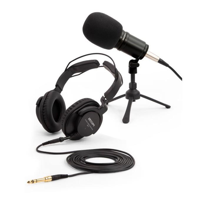 Zoom Podcast ZDM-1PMP - Zoom ZDM-1 Podcast Mic Pack with Headphones
