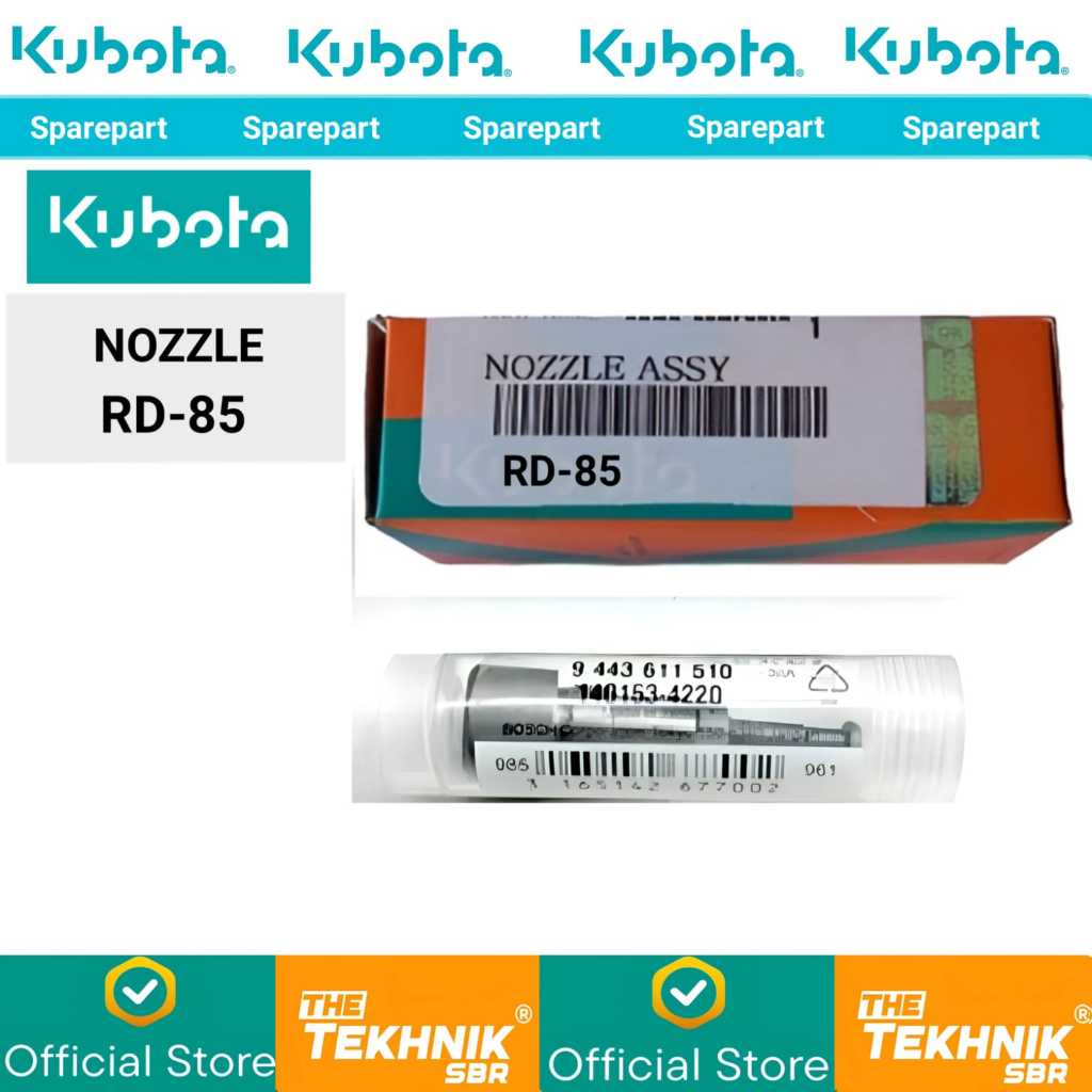 KUBOTA Nozzle Assy RD 85