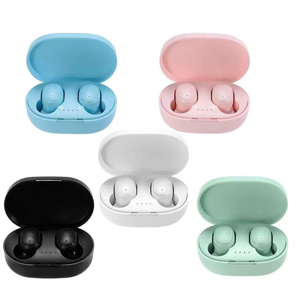 A6S TWS Headset Bluetooth Earphone Wireless Stereo Bass Charging Case Mini Headset