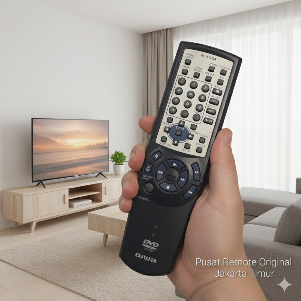 REMOTE REMOT DVD COMPO AIWA RC-AVL04 ORIGINAL ASLI