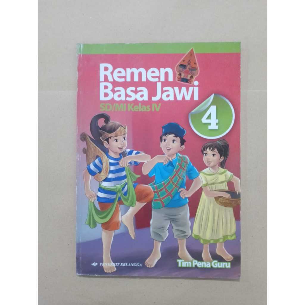 Buku Ori obral stok lama REMEN BASA JAWI KELAS 4 SD / ERLANGGA