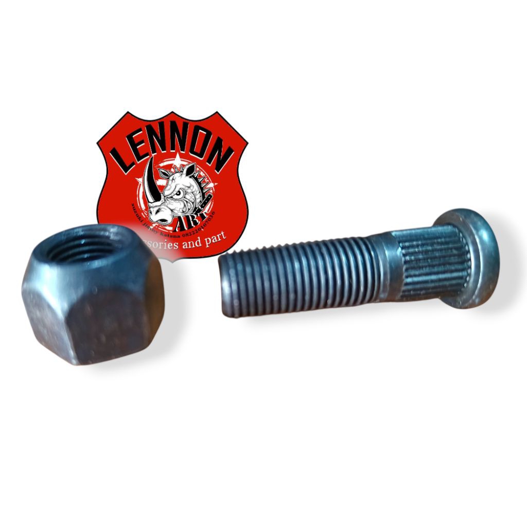 baut mur roda katana carry Futura ukuran standar