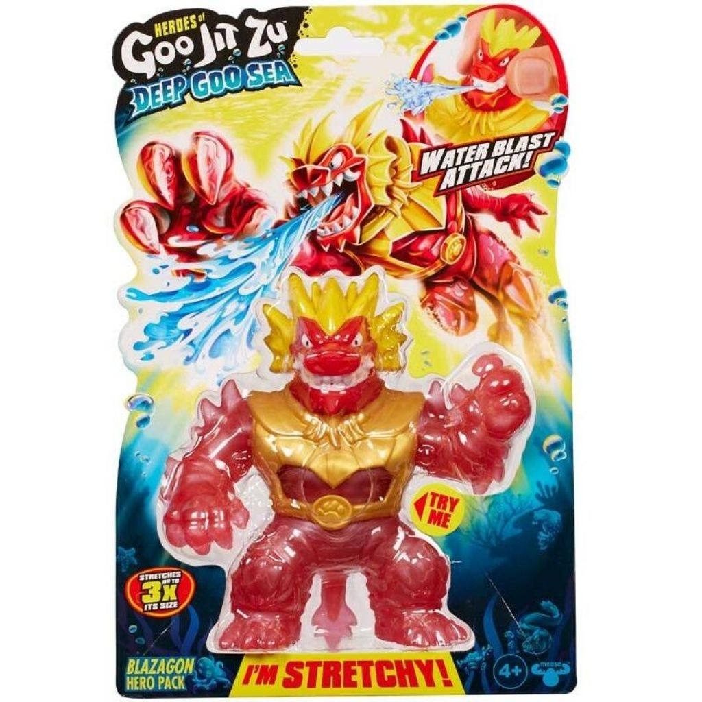 GOO JIT ZU Heroes Cursed Go Sea Hero Pack Goo Jit Zu