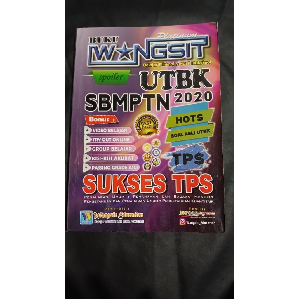 Wangsit utbk sbmptn 2020