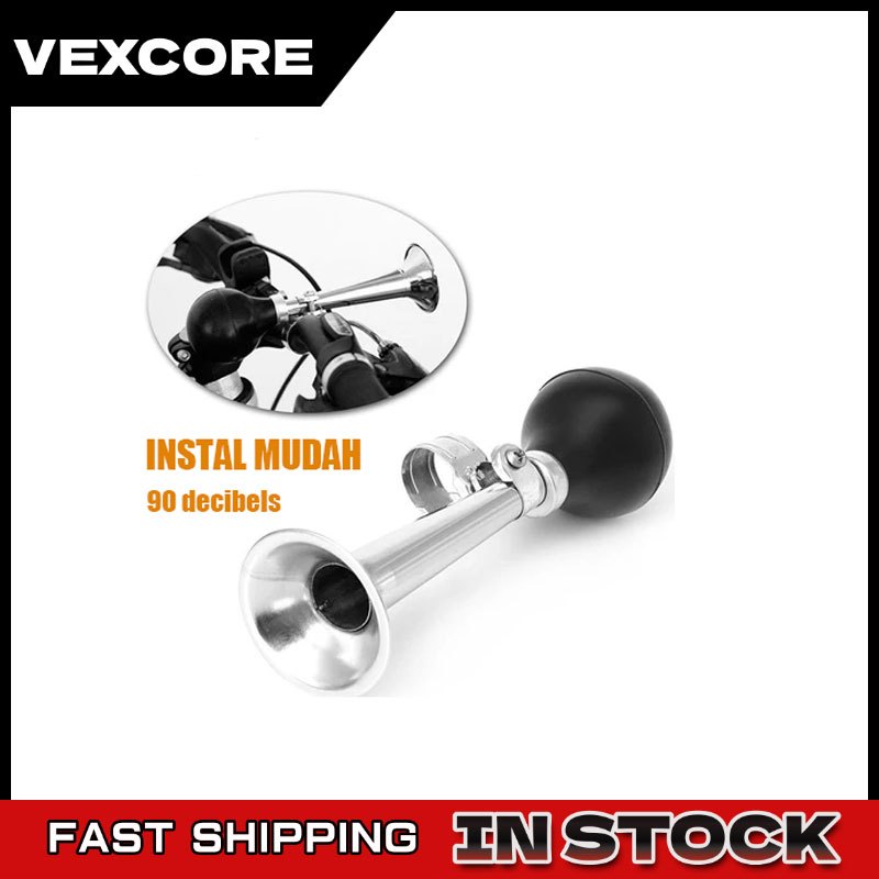 VEXCORE 6 inch Bel Getuk/ Bakpao Terompet Pentol /Titot Klakson / Klakson Terompet Sepeda / Becak Ge