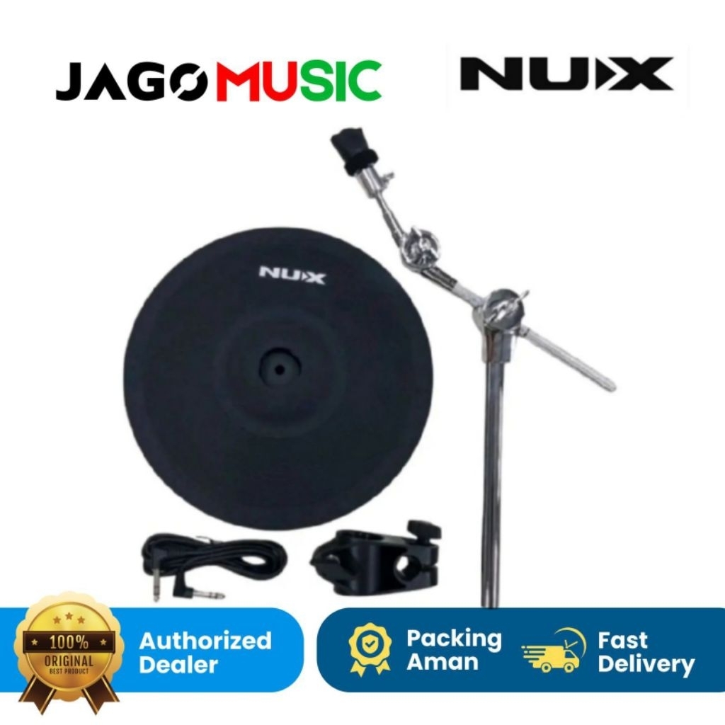 Cymbal Set Tambahan Nux Dm7x Dm7 x Dm 7x 12inch Original