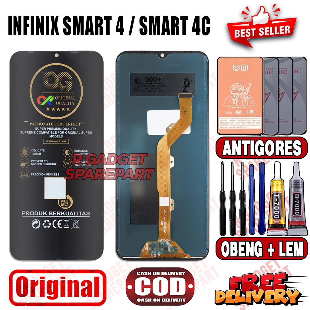 Lcd Touchscreen INFINIX SMART 4 / INFINIX SMART 4C Original OG SUPER Fullset