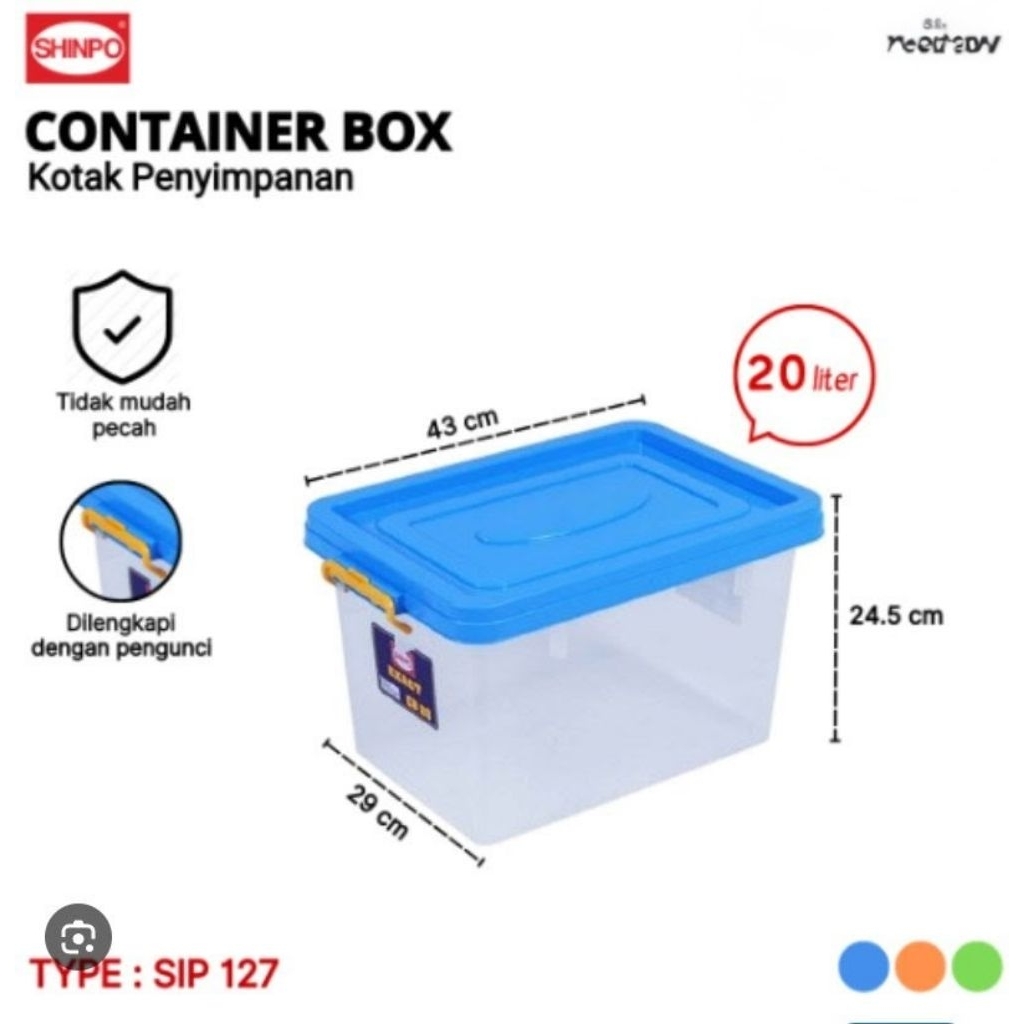 Box SHINPO SIP 127 CB 20
