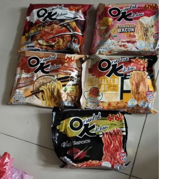 Mie Instan OK Oriental Kitchen Hand carry Bangkok Thailand