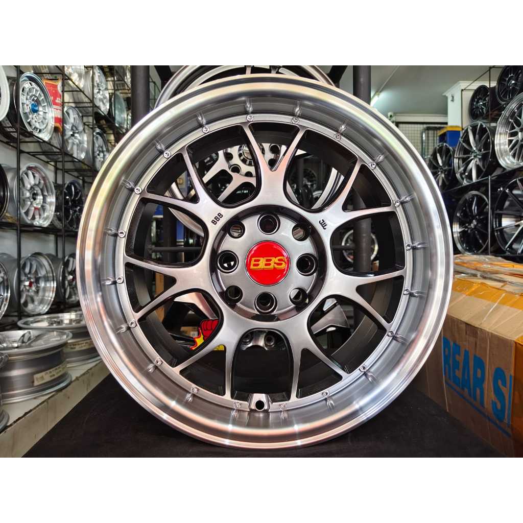 Velg Mobil Ring 16 BBS LM-R Lebar.7 Lobang.8 Pcd.100-114.3 Offset.42