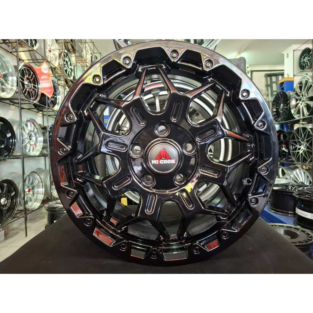 Velg WILCROX Ring15X7 Hole.5 Pcd.114,3 Offset.35 Glossi Black